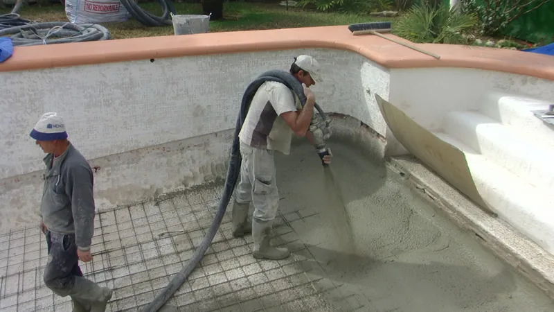 Hormigón proyectado